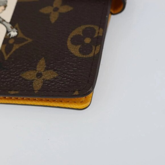 LOUIS VUITTON Groom Pageboy Agenda PM Day Planner Cover Jaune R20019 Auth BA8364 - Picture 9 of 16